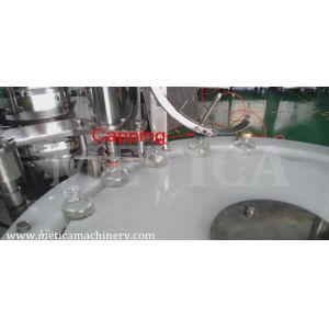 3KW Fully Automatic Monoblock Filling Machine With Screw Capping For Syrup