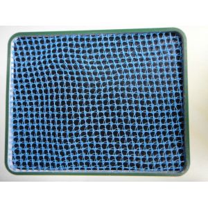 HDPE / PP Mosquito Net Fabric , White And Bule Insect Mesh Protection Netting
