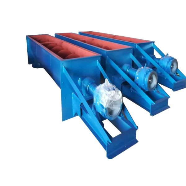 Quality Q235B Material 30 Ton Capacity U Trough Screw Conveyor Sand Screw Conveyor wholesale