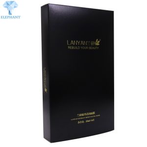 Foil Hot Stamping Recycled Paper Boxes Gloss Matte Lamination