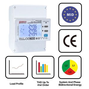 CL1.0 MID Approved 3 Phase Power Analyzer for Electricity Meter Analysis and