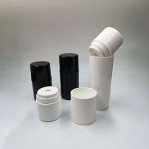 Electroplating Roll On 30ML Airless Bottles Cosmetic Packaging
