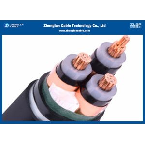 Underground Armoured Medium Voltage Power Cables CU XLPE SWA PVC Size 4 Cores