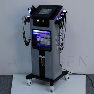 Bubble Aqua Dermabrasion Machine , H2O2 Hydra Oxygen Facial Beauty Machine
