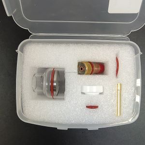 Stubby Gas Lens 10 Pyre Glass Cup Clear Nozzle Kit for WP-17/18/26 Tig Welding