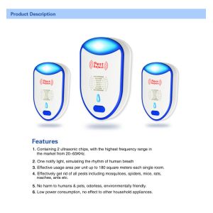 Rerject Insect Function Others Ultrasonic Pest Defender Electronic Micro Radar