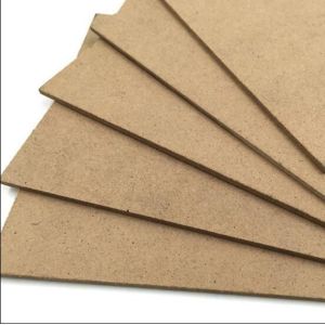 680-830KG/M3 Density Wood Fiber 16mm 19mm White Texture Melamine Mdf for Kitchen