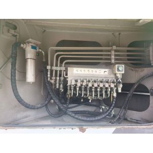 2019 Used Original 56 Meter Zoomlion Green Concrete Pump With Benz Chassis