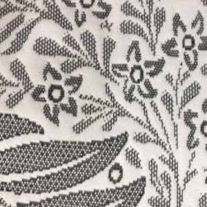 China ODM Grey Fire Resistant Jacquard Mattress Fabric 240cm Wide on sale