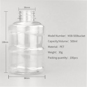 Eco Friendly Empty Fruit Juice Plastic Bottles 500ml Packaging Juice Bottles