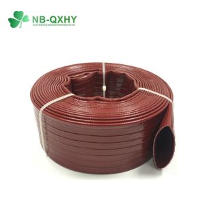 3/4"-16" Diameter 4 Bar 6 Bar Water Irrigation Hose 2 Inch Flexible PVC Layflat