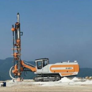 Cheap Open Mining Integrated DTH Blast Drill Rig Machines With Automatic Drill Rod Changing System for sale