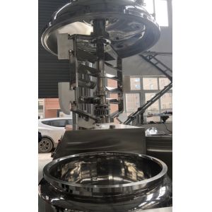 vacuum homogenizer with tank machines for the manufacture of cosmetics