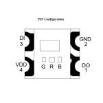 WS2812C Intelligent Control LED Integrated Light Source with 180 Degree Viewing