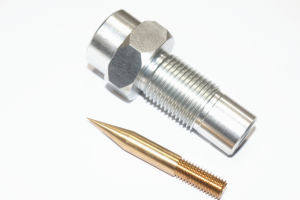 Sharp Corner Metal Spare Parts Machining Turning Al 2024 7075 Material