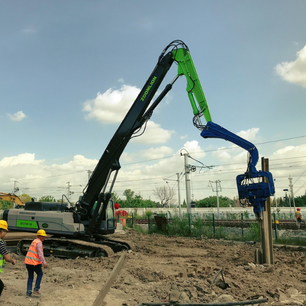 Quality Heavy-Duty Pile Driver for Hard Soil | 12M Depth | 372KN Force | High-Performance Vibration wholesale