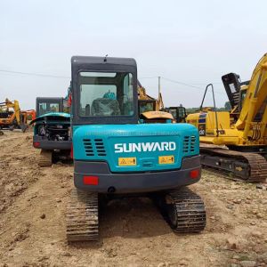 6TON Hydraulic Crawler Excavator SWE 60E Original Hydraulic Cylinder Good
