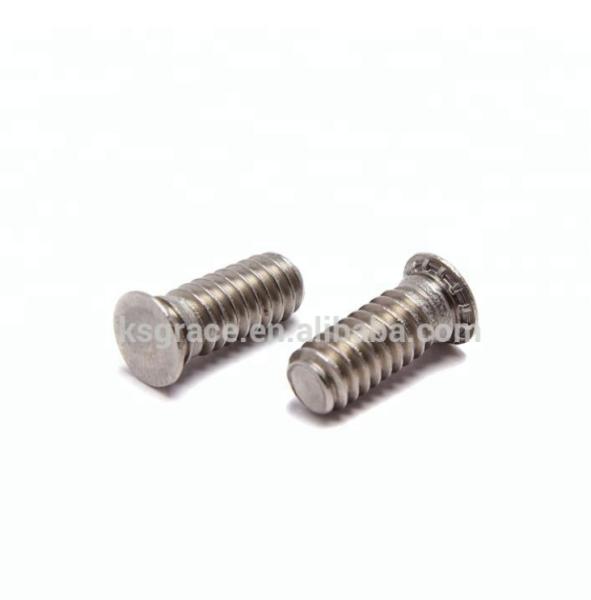 Quality M4 M5 M8 6-32 8-32 Pressure Rivet Head Self-Clinching Stud Screw self clinching studs wholesale