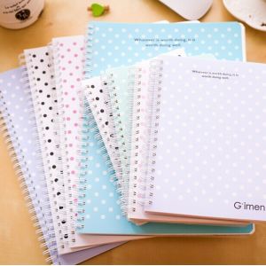 Cheap cheap bulk paper cover exercise spiral notebook a5 / school supplies for sale