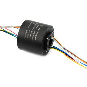 China 12 Circuits Through Bore Slip Ring with  25.4mm Dia Hole Transmitting 15A on sale
