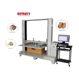 Servo Motor Control Package Container Compression Strength Tester 20KN Capacity