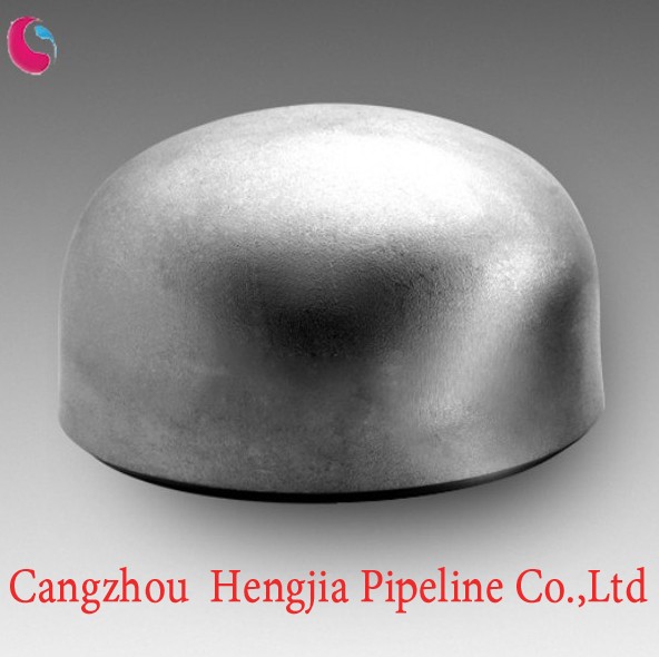 Quality 4'' stainless steel pipe cap wholesale