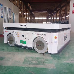 Hybrid Navigation AGV Automated Handling Cart Omnidirectional Mobile Transfer