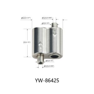 Two Ways Adjustment Cable Loop Gripper Zine Alloy Material For Hanging YW86422