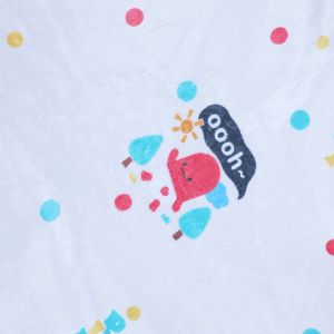 75X100cm Personalized Flannel Blanket Cartoon Fleece 100 Polyester Soft Blanket