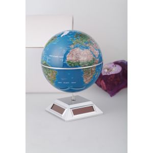 Customized Rotating Solar Powered Globe Teaching Resources Desk Toys