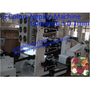 Automatic Tissue Paper Printing Machine With 2 Colors Printing And Embossing