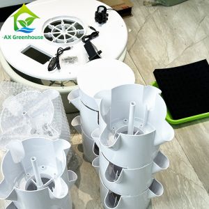 Customized Soilless System Multi-layers Hydroponic Growing Tower