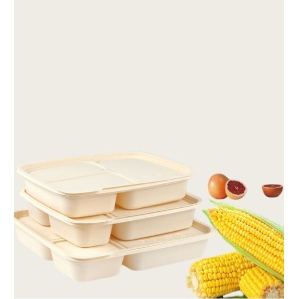 Quality Microwavable Waterproof Biodegradable Takeaway Boxes OEM Service wholesale