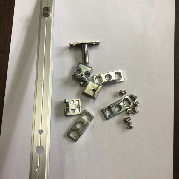 400MM Length 2.3mm Thickness Aluminum Profile Transmission Rod for Window and Door