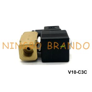 3/8" AC220V V10-C3C VMI Type Extruder Solenoid Valve Direct Acting Normally