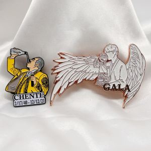 Custom Hard Enamel Lapel Pins with Gold Silver Copper Plating