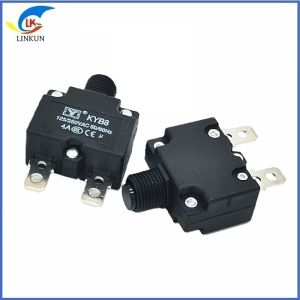 Overload Protector 45A98 Type Bakelite Current Overcurrent Protector Black Head