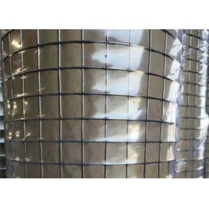 Silver Galvanized Steel Welded Mesh Rolls For Construction Work Abrasion