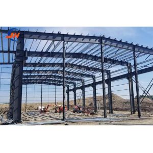 Industrial Building with Light Steel Q345 Q235 Main Frame and Galvanized Steel