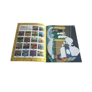 OEM School Exercise Soft Cover Book Printing Lamination Surface Finishing