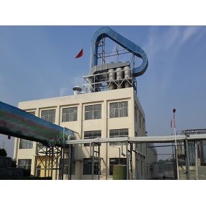 Continuous Working Corn Starch Making Machine Airflow Dryer Long Service Time
