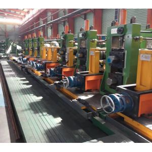 PLC Controlled Carbon Steel Welded Pipe Making Machine