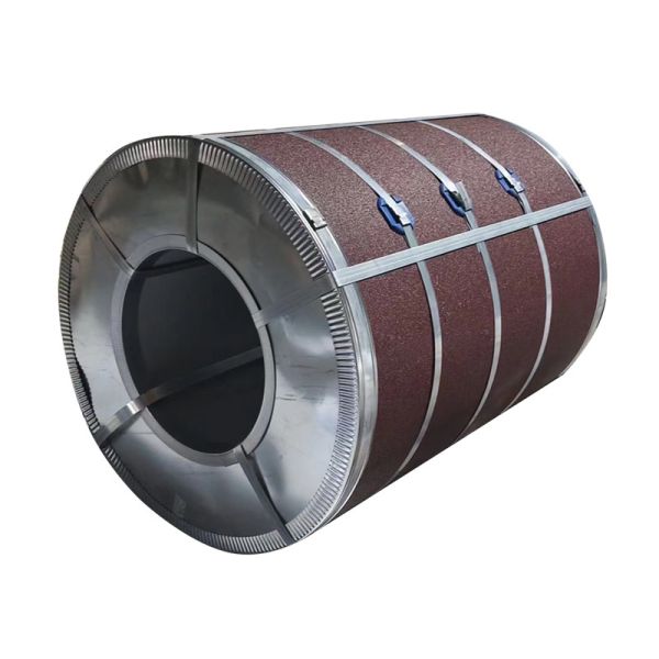 Matt RAL3005 Colour Coils EN10169 DX51D Pre-Painted Galvanized Steel Sheet in