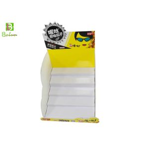 5 Ladders Snacks Melon Seeds Point Of Sales Cardboard Display Holder Packaging