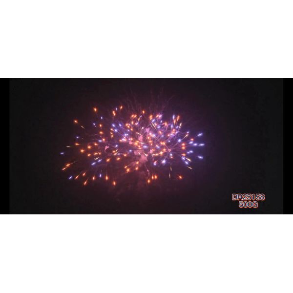 Quality Mandarin 1.4g Un0336 22 Shots Consumer Cake Fireworks wholesale