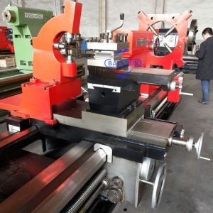 Factory Direct 130mm Spindle Bore Heavy Duty CW61160 Metal Turning Lathe Machine