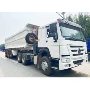 Semi Trailer Van-Type 3/4 Axles 30-45 Cbm Capacity