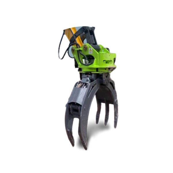 Quality Wood Rotating Hydraulic Log Grapple For 4 Ton 6 Ton Excavator wholesale