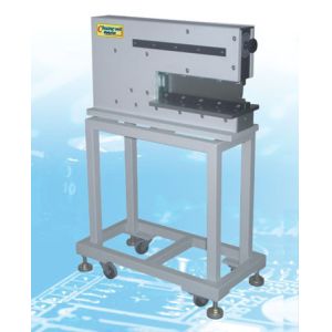 Pneumatic Electric PCB Depaneling Machine , Motorized Linear Blade PCB