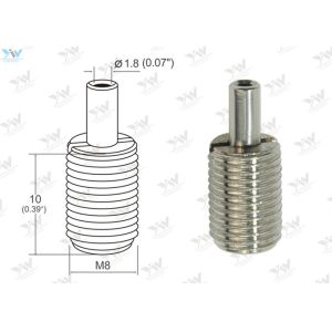 China Micro Size Aircraft Cable Hanging Kit Full Threaded With Cable Bottom Exit on sale